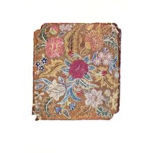 1700s Antique Needlework Chair Seat Wool Silk Canvas Old V&A Postcard