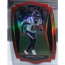 2020 Panini Select BRANDIN COOKS (Texans) Red Prizm Die Cut #140