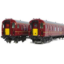 Bachmann 32-645 Class 438 4-TC 4-Car MU 428 London Transport Lined Maroon - NEW
