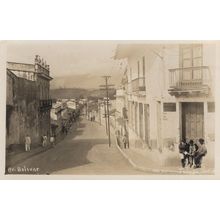 Bolivar Avenue Cuba Havana America Antique Real Photo Postcard