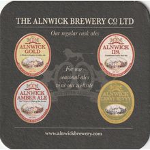 BEER MAT - ALNWICK BREWERY - VARIOUS BEERS - (Cat No 003) - (2016)