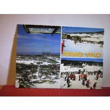 PERISHER VALLEY, SNOWY MOUNTAINS, NEW SOUTH WALES, AUSTRALIA postcard 1982 pm =