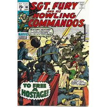 MARVEL COMICS - 15 CENT COVER - SGT. FURY AND HIS HOWLING COMMANDOS #80