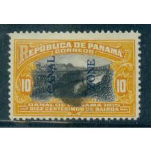 Used Canel Zone 45 10c Culebra Cut Fine NA0388