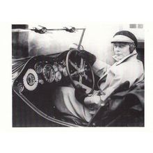 Montague Johnstone F1 Lady Driver 1933 Monte Carlo Rally Race Postcard