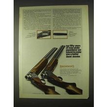 1974 Browning Superposed Diana & Citori Shotgun Ad