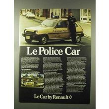 1978 Renault Le Car Ad - Le Police Car
