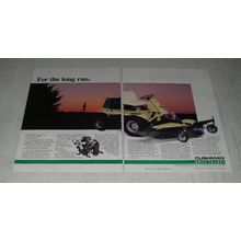 1988 Cushman Front Line Mowers Ad - For the Long Run