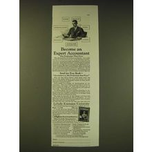 1936 LaSalle Extension University Ad - Become an expert accountant