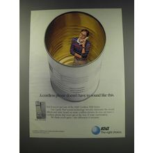 1991 AT&T Cordless 5000 Series Telephone Ad - A cordless phone doesn't have to