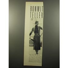 1950 Bonwit Teller Pringle Cashmeres Ad - The way we do it