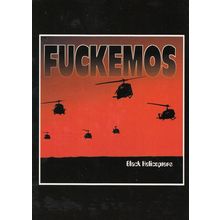 Frank Kozik F*ckemos Black Helicopters Rock Music Texas Poster Art Postcard