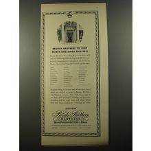 1954 Brooks Brothers Clothing Ad - Brooks Brothers to visit thirty-one cities