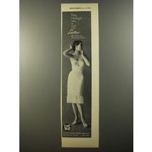 1954 United States Rubber Lastex Ad - Pretty wonderful