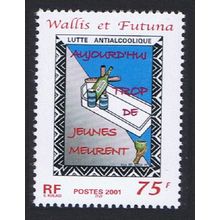 Wallis and Futuna Campaign against Alcoholism 2001 MNH SG#774 Sc#538