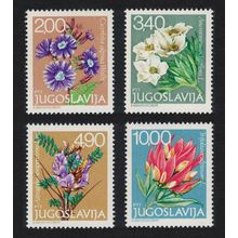 Yugoslavia Alpine Flowers 4v 1979 MNH SG#1879-1882 MI#1789-1792 Sc#1428-1431