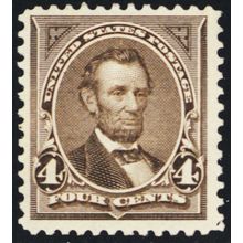269, Mint VF LH 4¢ - Nice Fresh Stamp! SCV $37 * Stuart Katz