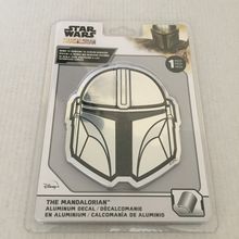 NEW Star Wars Mandalorian 4'' Chrome Decal