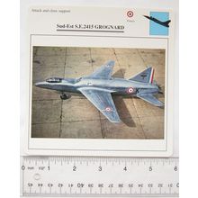 Sud Est SE2415 Grognard - France - Attack & Close Support - Collectors Club Card