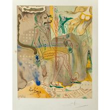 Salvador Dalí Three Plays by the Marquis de Sade 1969 Picture 1 Poster Canvas Mo