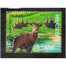 FRA 2008 65c 'PREHISTORIC ANIMALS' FINE USED (EBID20750)