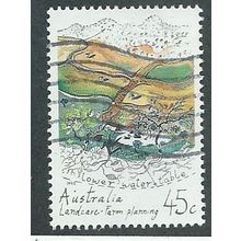 AUS 1992 45c 'LAND CONSERVATION- LAND CARE' FINE USED (EBID66-777)