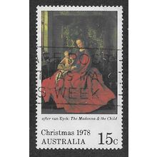 AUS 1978 15c 'CHRISTMAS' FINE USED (EBID52-100)