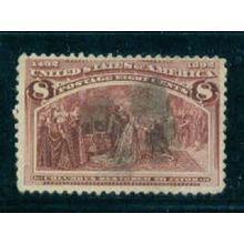 Used 236 8c Columbus Restored to Favor Fine C0145