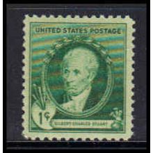 884 1c Gilbert Stuart Fine Plus MNH KA3643