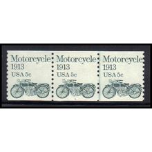 1899 5c Motorcycle Fine MNH Dry Gum PNC 1/3 KA9330