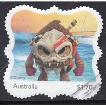 2025: DISNEY, MOANA 2, PART 3, $1.70 USED SELF-ADHESIVE MYSTAMP. 006