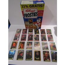 Kelloggs Frosties 2001 GERMANY Empty Cereal Box Lord of the Rings Card Set 24