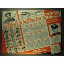 1939 Western Super-Match Ammunition Ad - Dixon, Bassett, Knowles, McRoberts