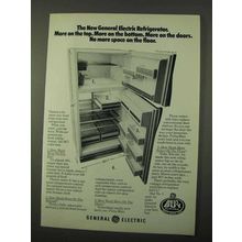 1972 General Electric Model #TBF21CN Refrigerator Ad