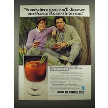1982 Rums of Puerto Rico Ad - Somewhere Soon You'll Discover