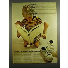 1972 The New Book of Knowledge Advertisement - Kids grow up together