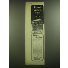 1946 Little, Brown and Company Ad - Winter Meeting Book by Ethel Vance