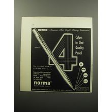 1951 Norma Pen Ad - Norma America's most useful wiring instrument