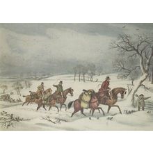 Birmingham Victorian Royal Mail Coach at Banbury Transport Postcard