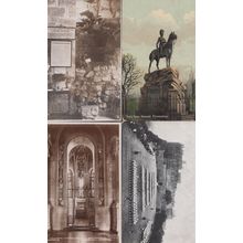 Scottish War Memorial Military Army Training Edinburgh 4x Old Postcard s