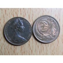 Australia 1983 2 Cents Coin