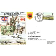 Road To Mandalay Burma Military Colonel HRR Conder OBE WW2 Hand Signed FDC