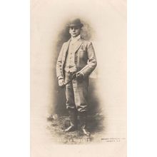 Arthur Roberts Comedian Pantomime Dame Actor Old Rotary Postcard