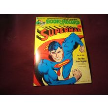 SUPERMAN: MAN FROM KRYPTON Book & Record Set! VF/NM-! 1978!! $35.00 Shipped!