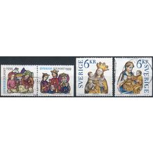 Christmas - Sweden 1999 - FH - MiNr 2148/51