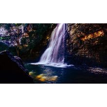 waterfall-scenery-5k-9a-5120x2880 Poster Canvas Movie Film Print A0 A1 A2 A3 A4