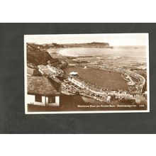 Postcard North Yorkshire Bathing Pool and South Bay