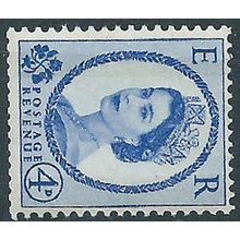1960 SG616ab 4d Ultramarine Wmk Multi Crowns Phosphor SIDEWAYS Mounted Mint..