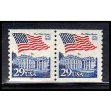 2609 29c U.S. Flag Over White House Fine MNH CNP Left 18 PA1483
