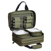 Range Bag for 2 Pistols Tactical Gun Bag 2 Built-in Pistol Bags GreenRange B...